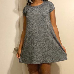 grey mini dress